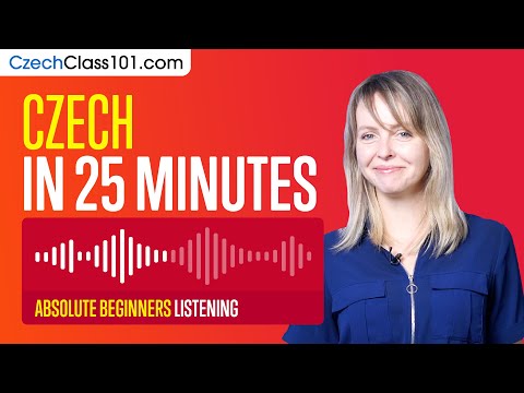 20 Minutes of Czech Listening Comprehension for Absolute Beginners