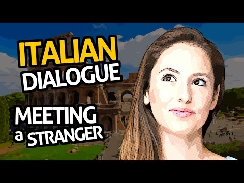 Aprenda conversação em italiano com OUINO™: Prática nº 1 (conhecendo um estranho)