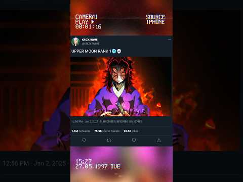 [MUICHIRO TOKITO VS KOKUSHIBO]🥶💀#anime #demonslayer #kokushibo #muichiro #manga #shortsfeed #fypシ゚