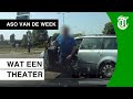 Bizar gedrag op rotonde in Hoorn