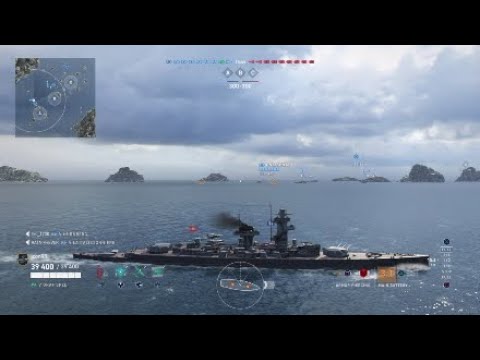 World of warships Legends | Graf Spee Gameplay