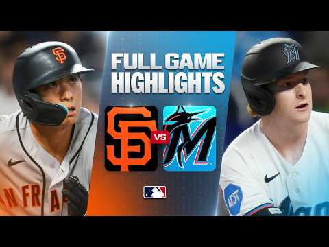 마이애미 VS 샌프란시스코 6:3 MLB 하이라이트