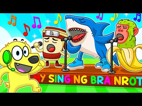 MY SINGING BRAINROTS Make MUSIC in Roblox!