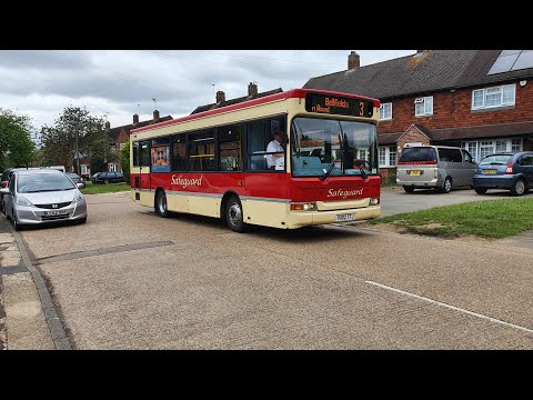 Spring Adventure Part 28! MUSICAL DART!! Safeguard Buses Dennis Dart SLF/MPD VU02TTJ - Route 3