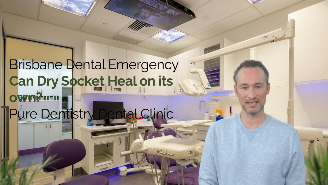 Will a dry socket heal on its own? Will a dry socket heal on its own