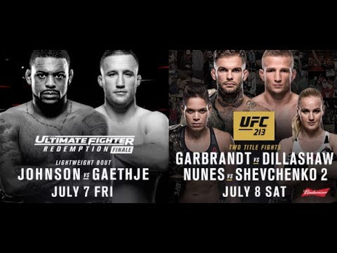 TUF Finale and UFC 213 Bro Picks
