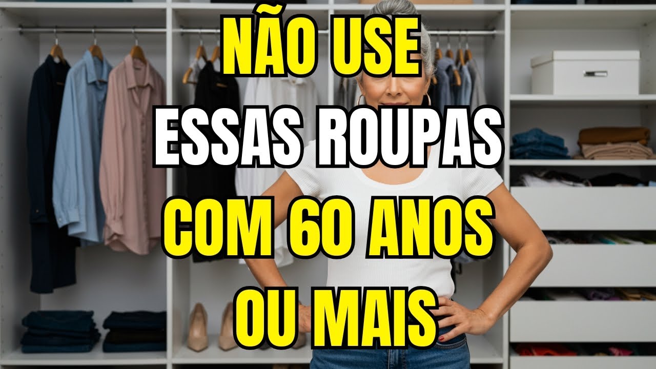 🌟 7 ROUPAS que você PRECISA deixar de usar aos 60+ 🌟