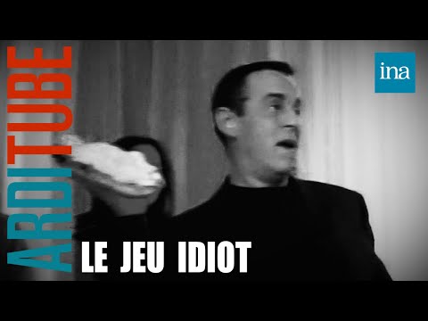 Thierry Ardisson, Omar and Fred throw cream pies at Corti | INA Arditube