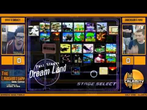 S@LT #38 | Brog & Smokey Bluntz vs Dimension & Nino - Winners Qtr Finals - SSBM