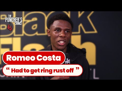 "I WANT TO BE A WORLD CHAMPION" | Romeo Costa Boxing Interview