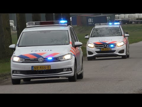 Prio 1 Politie met spoed naar verschillende meldingen in Oss