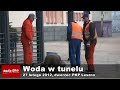 Wideo: Woda w tunelu na dworcu w Lesznie