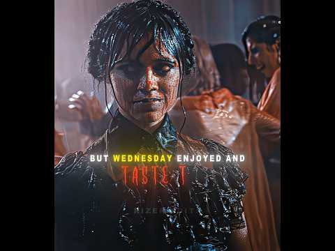 "Wednesday Loves Blood" ☠️🔥 | Wednesday 2 Edit | MONTAGEM COMA (Ultra Slowed) #Trending #Shorts