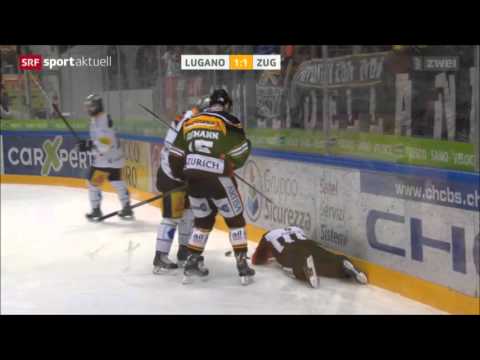 HC Lugano vs. EV Zug (3:2 OT) - 26.02.2016