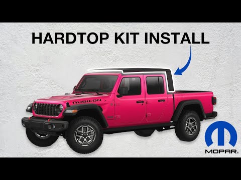 Jeep Gladiator JT Mopar OEM Hardtop Kit [How To Install]