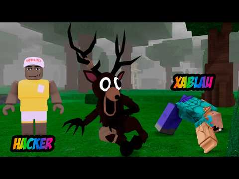 WHO SAVES THE DEER FIRST? XABLAU VS HACKER IN 99 NIGHTS IN THE WILD!