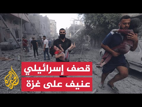 نشرة إيجاز عشرات الشهداء في قصف إسرائيلي على غزة