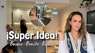 Ahora la COCINA luce Más LINDA con estos CAMBIOS |Ideas Fáciles para Renovar el Hogar
