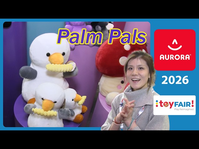 Vídeo relacionado con Aurora, 33577, Palm Pals VIVI Arco Iris 13cm, Peluche, Multicolor