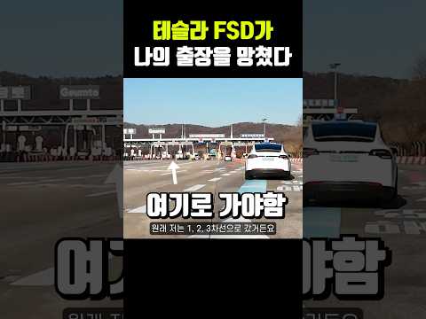 테슬라 FSD, 절대 신뢰하면 안되는 상황 1위