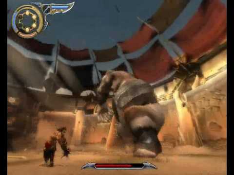 Prince of persia matando Gigante Klompa