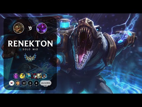 Renekton Mid vs Malzahar - KR Challenger Patch 13.15