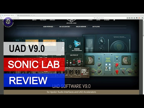 UAD Software V9.0 API 2500 Compressor - SonicLAB Review