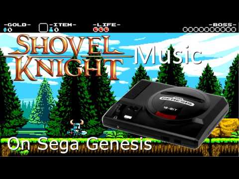 Shovel Knight - Strike the Earth! on Sega Genesis sound chip