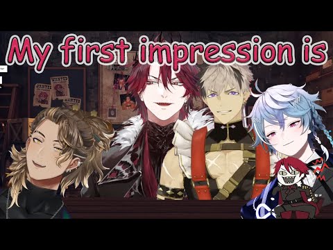 [ Holostars ] Jurard's first impression of ARMIS Boys  [ EngSub ]