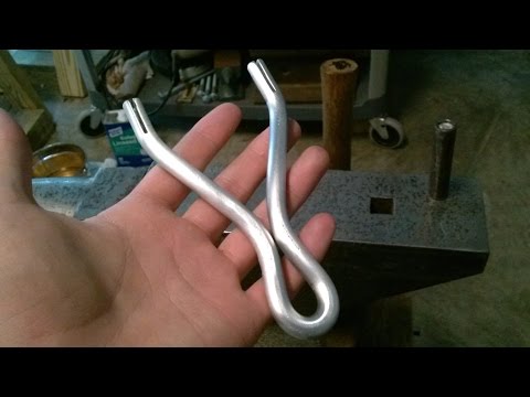 Making a slingshot out of solid aluminum rod