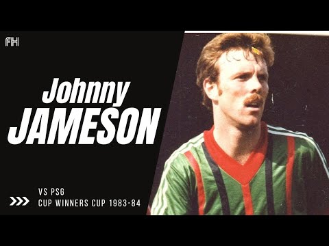 Johnny Jameson ● Goal and Skills ● Glentoran 1-2 PSG ● Cup Winners Cup 1983-84