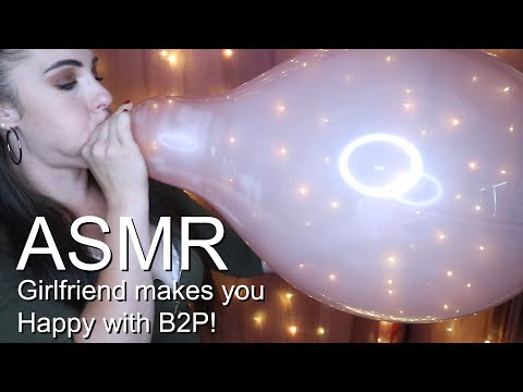 Girl Friend Welcomes you home with 2 Blow to pops, with large balloons!