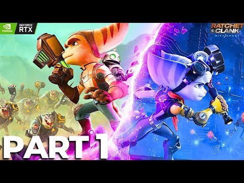 RATCHET AND CLANK RIFT APART PC Walkthrough Gameplay Part 1 - INTRO