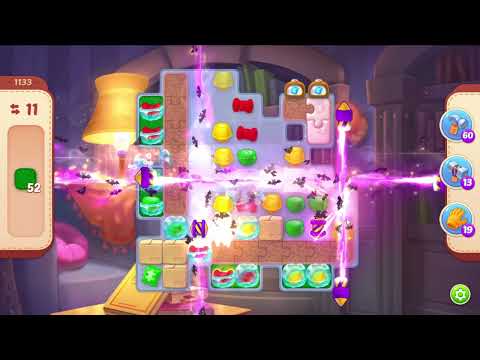 Homescapes 1133 Level - 16 moves - NO BooSTERS