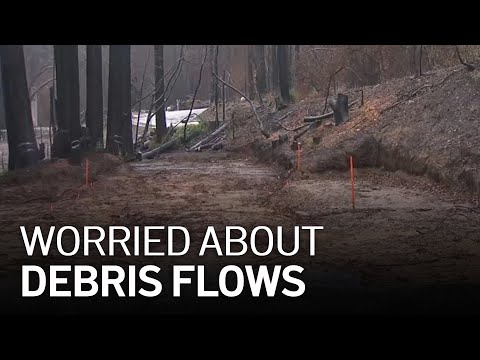 Unrelenting Rain Keeps Debris Flow Fears High