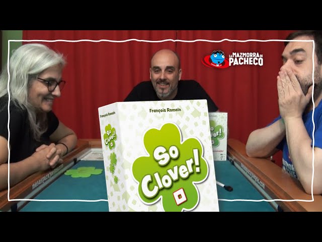 Vídeo relacionado con Repos Production So Clover - Juego de Mesa en Español, SC-SP01
