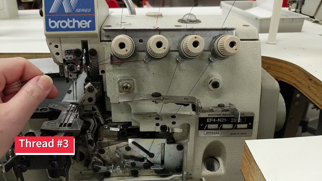 Industrial Sewing Machines 101: 4-Thread Serger