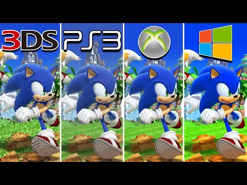 Sonic Generations (2011) 3DS vs PS3 vs XBOX 360 vs PC (Which One is Better?)