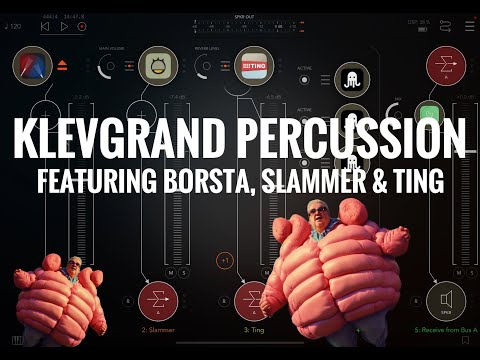 Klevgrand Slammer, Borsta and Ting percussion demo - with Svep FX