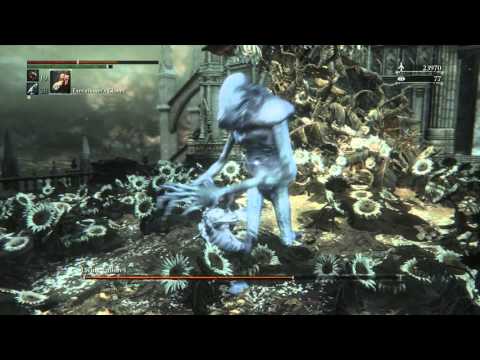 Bloodborne: The Old Hunters Walkthrough Research Hall BOSS LIVING FAILURES