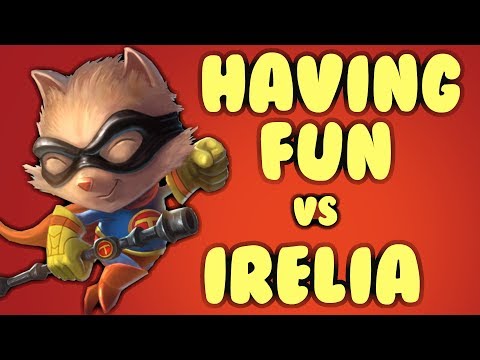 TEEMO vs IRELIA TOP - IRELIA LEAVES TOP LANE - League of Legends Rank Game #91