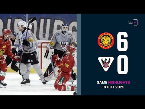 SCL Tigers vs. HC Fribourg Gotteron - Game Highlights