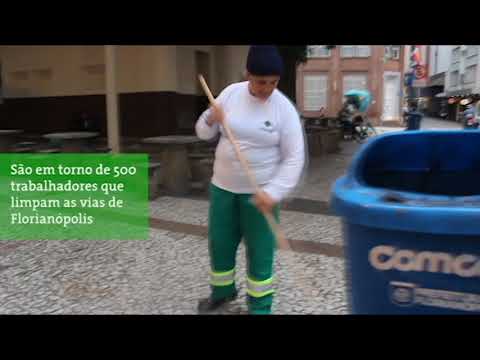 Rotina Trablhadores Comcap - Varrição