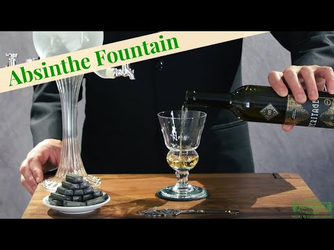 Absinthe Fountain ➔How to enjoy the Green Fairy the traditional way