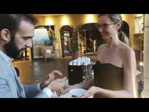 Il Mago Sergio Starman con Michela Maggiolo