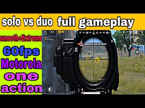 *Solo vs *Duo full gameplay || Motorola one action || Devil gaming