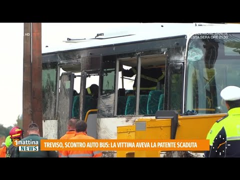 Oderzo, auto si scontra con un pullman di 50 studenti - 1mattina News 30/10/2025