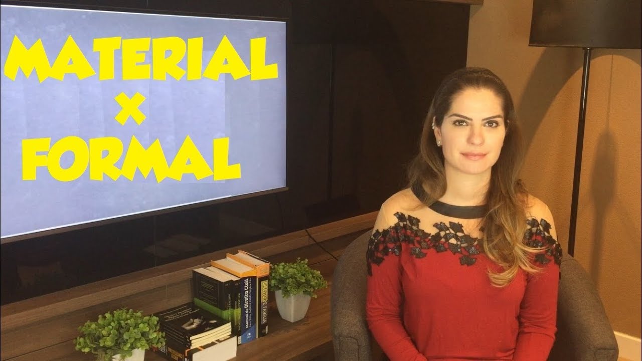MATERIAL X FORMAL - DIREITO CONSTITUCIONAL - AULA A DOIS