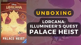 Lorcana Illumineer's Quest: Palace Heist Board Game Unboxing | DaniCha