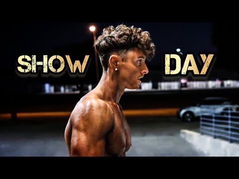 SHOW DAY - COMPETING IN MENS PHYSIQUE